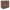 Fortlorn - Two Drawer Night Stand - Walnut Brown