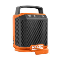 RIDGID 18V Cordless Speaker with Bluetooth Wireless Technology (Tool only) R84088B