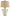 Emelda - Ceramic Table Lamp  - Cream