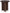 Korestone - Round End Table - Dark Brown