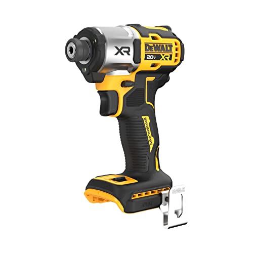 DEWALT 20-Volt Maximum XR Cordless Brushless 1/4 in. 3-Speed Impact Driver (Tool-Only) DCF845B