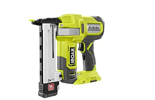 RYOBI ONE+ 18V 18-Gauge Cordless AirStrike Narrow Crown Stapler (Tool Only) P361