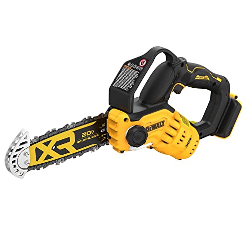 DEWALT 20V MAX 8 in. Brushless Cordless Battery Powered Pruning Chainsaw (Tool Only) DCCS623B