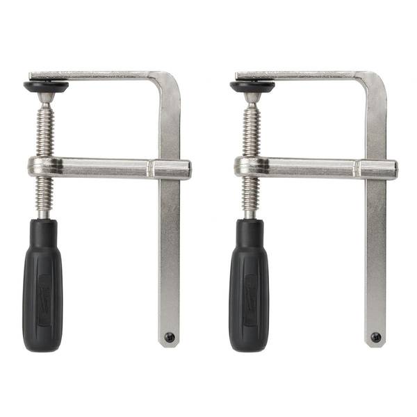 Milwaukee M18 FUEL 18-Volt Lithium-Ion Brushless Cordless Track Clamps for Plunge Track Saw (2-Pack) 48-08-0573