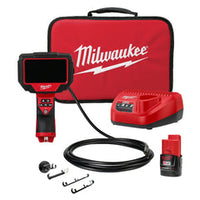 Milwaukee M12 12V Lithium-Ion Corldless M-SPECTOR 360-Degree 10 ft. Inspection Camera Kit 2324-21
