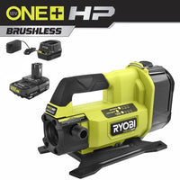 RYOBI ONE+ HP 18V 1/4 hp Cordless Battery Powered Transfer Pump with 2.0 Ah Battery and Charger RY20WP182K