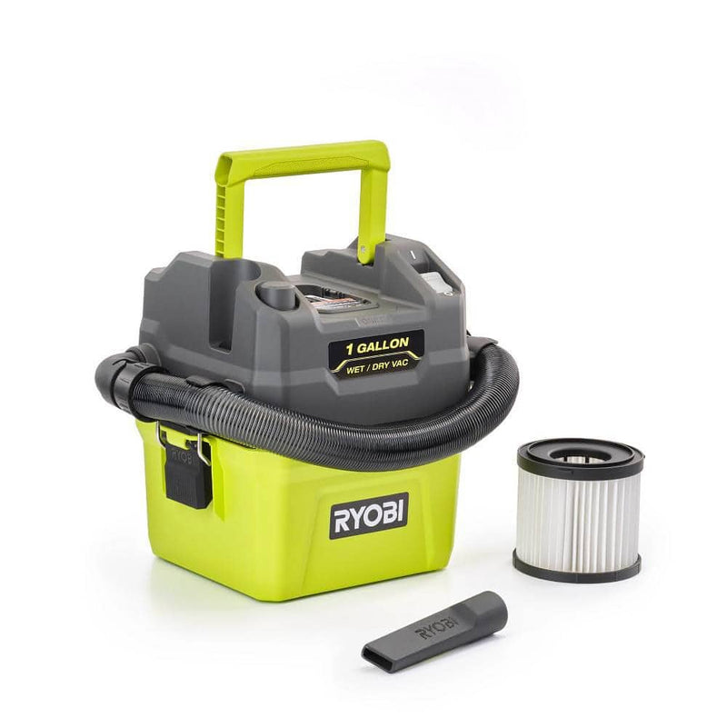 RYOBI ONE+ 18V Cordless 1 Gal. Wet/Dry Vacuum (Tool Only) PCL733B