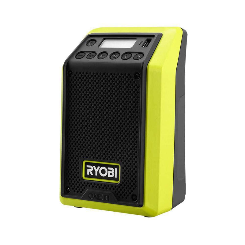 RYOBI ONE+ 18V Cordless Compact Radio with Bluetooth (Tool Only) PCL600B