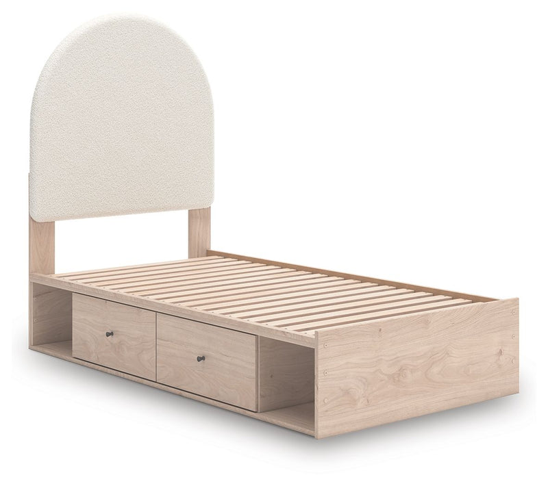 Arloster - Upholstered Panel Bed