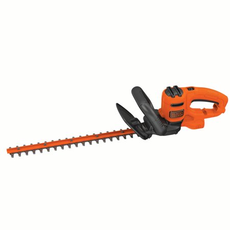 BLACK+DECKER 22 in. 4.0 Amp Corded Dual Action Electric Hedge Trimmer BEHT350