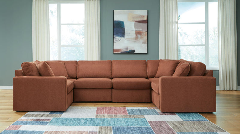 Modmax - U-Shaped Sectional - Spice