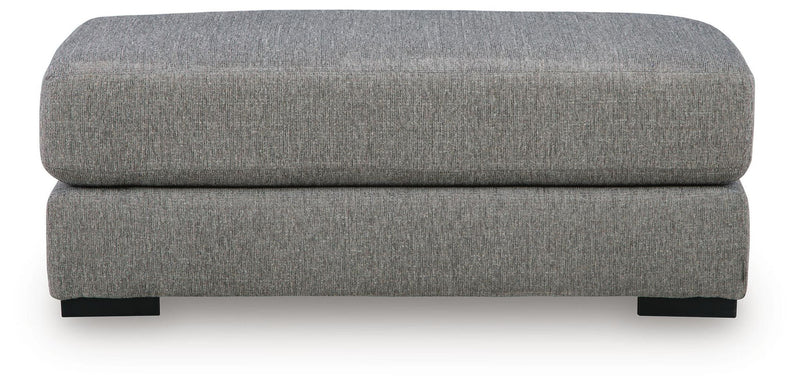 Creston Heights - Oversized Accent Ottoman - Smolder