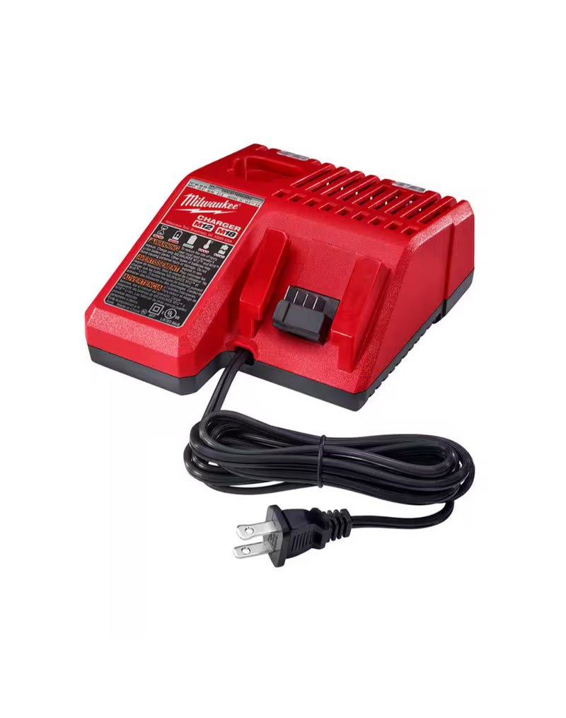 Milwaukee M12 and M18 12-Volt/18-Volt Lithium-Ion Multi-Voltage Battery Charger 48-59-1812