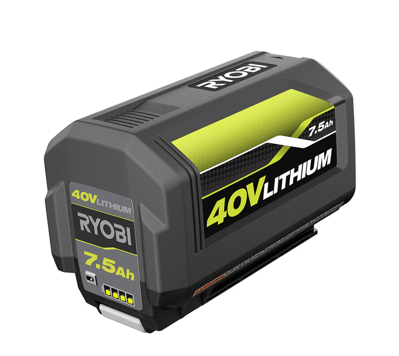 RYOBI 40V Lithium-Ion 7.5 Ah Battery OP40753A1 (Gen 1)