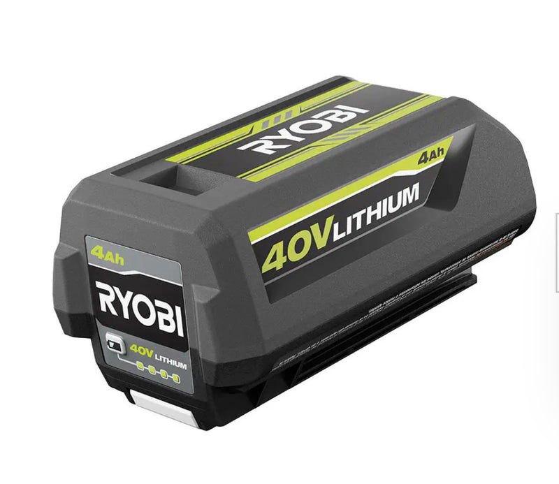 RYOBI 40V Lithium-Ion 4.0 Ah Battery OP40404A1 (Gen 2)