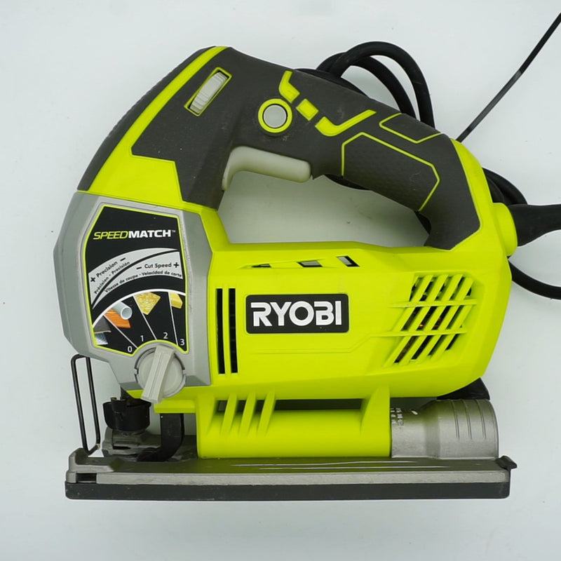 RYOBI 6.1 Amp Corded Variable Speed Orbital Jig Saw with SPEEDMATCH Technology JS651L1