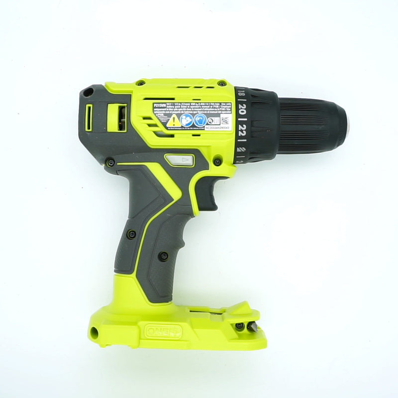 Ryobi P215K 18-Volt ONE+ Lithium-Ion Cordless 1/2 in. Drill/Driver Kit with (1) 1.5 Ah Battery and 18-Volt Charger P215K