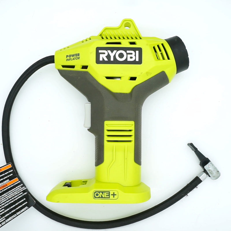 Ryobi 18-Volt ONE+ Lithium-Ion Cordless High Pressure Inflator with Digital Gauge - TOOL ONLY
