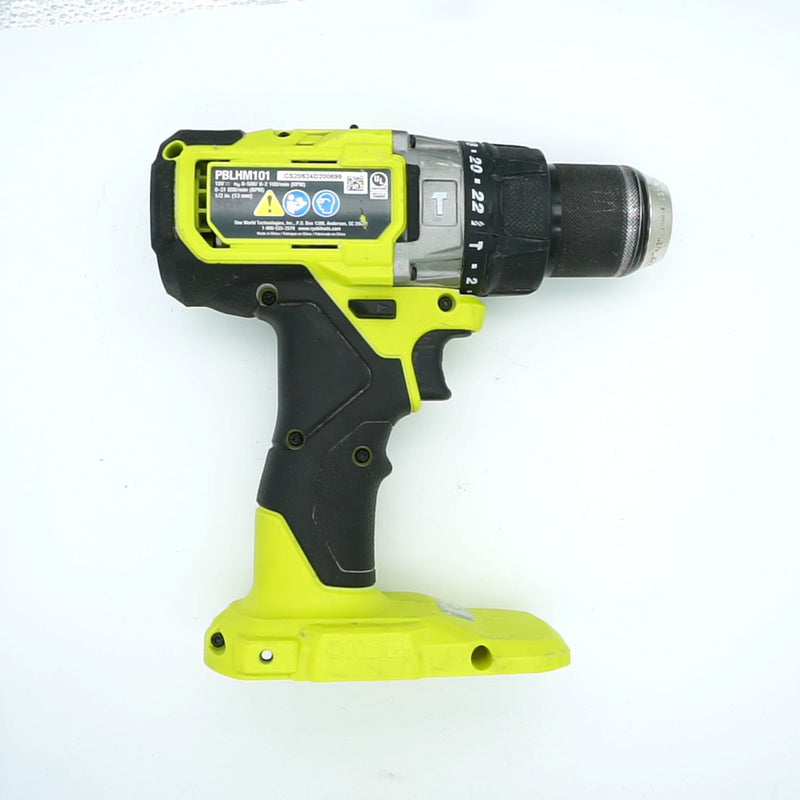 RYOBI ONE+ HP 18V Brushless Cordless 1/2 in. Hammer Drill (Tool Only) PBLHM101B