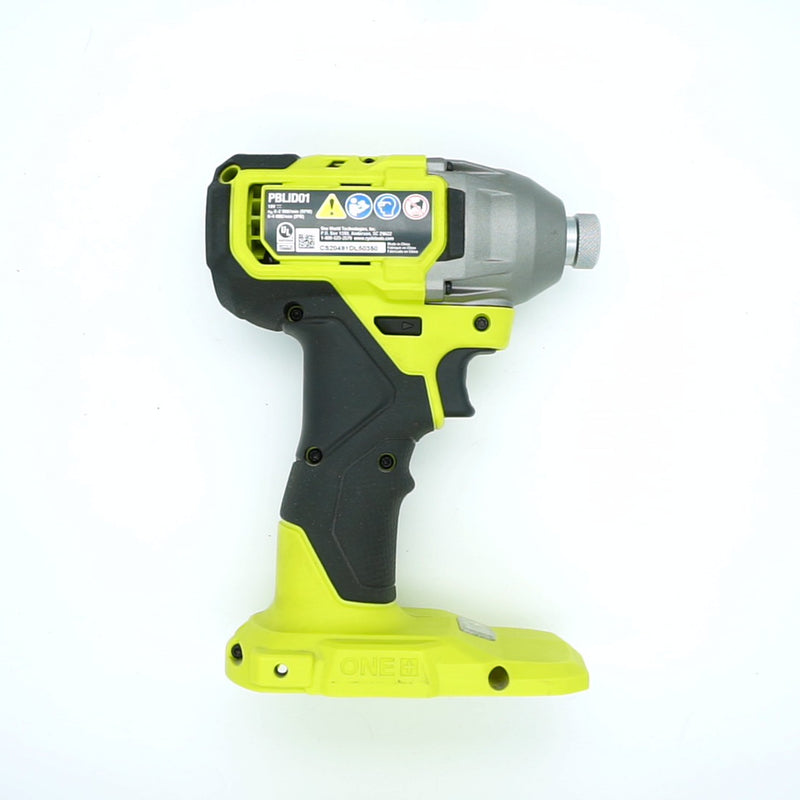 RYOBI ONE+ HP 18V Brushless Cordless 1/4 in. Impact Driver (Tool Only) PBLID01B