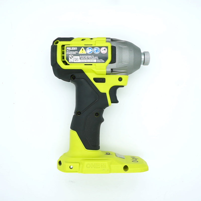 RYOBI ONE+ HP 18V Brushless Cordless 1/4 in. Impact Driver (Tool Only) PBLID01B