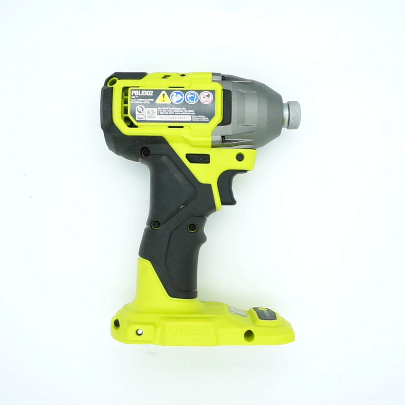 RYOBI ONE+ HP 18V Brushless Cordless 1/4 in. 4-Mode Impact Driver (Tool Only) PBLID02B