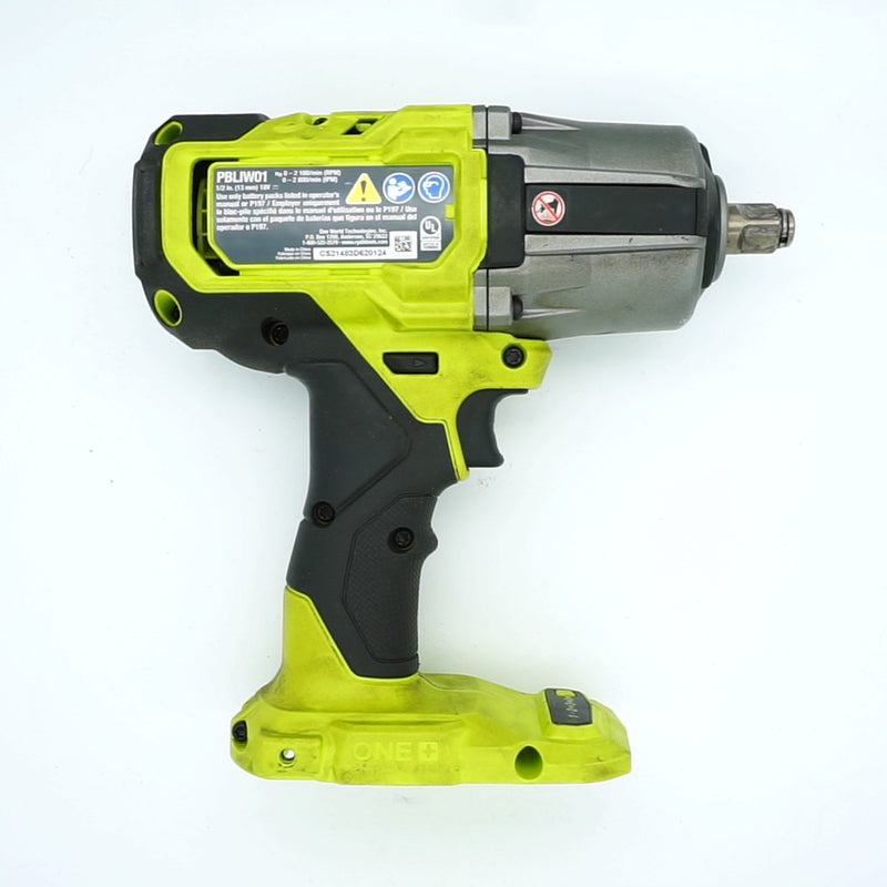 RYOBI ONE+ HP 18V Brushless Cordless 4-Mode 1/2 in. High Torque Impact Wrench (Tool Only) PBLIW01B