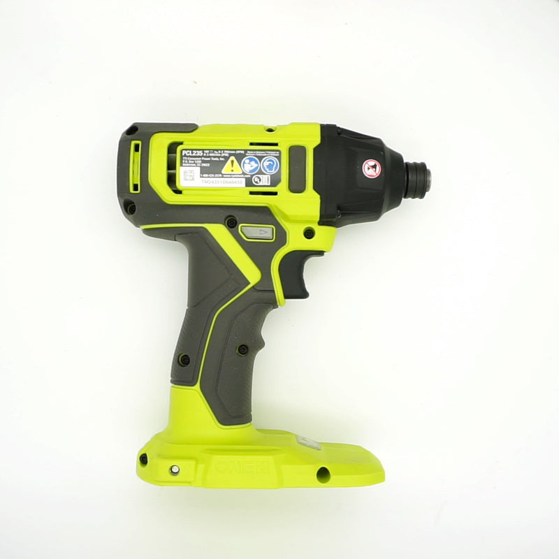 RYOBI ONE+ 18V Cordless 1/4 in. Impact Driver (Tool Only) PCL235B