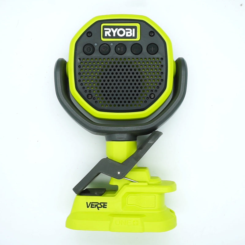 RYOBI ONE+ 18V Cordless VERSE Clamp Speaker (Tool Only) PCL615B