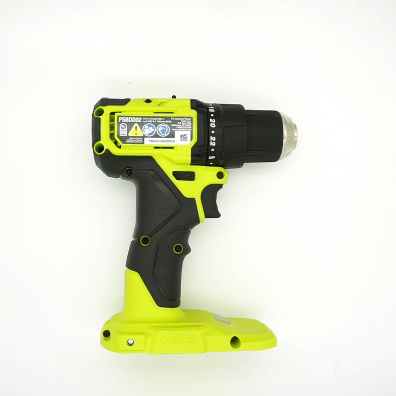 RYOBI ONE+ HP 18V Brushless Cordless Compact 1/2 in. Drill/Driver (Tool Only) PSBDD02B