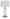 Gizeh - Glass Table Lamp - Clear / Gold Finish