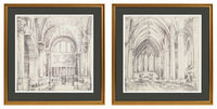 Downyard - Wall Art Set (Set of 2) - Black / Beige