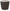 Kimora - Square End Table - Beige / Dark Brown