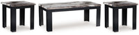 Jazmore - Occasional Table Set (Set of 3) - Dark Brown