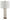 Linderfield - Alabaster Table Lamp - White / Gold Finish