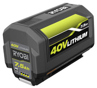 RYOBI 40V Lithium-Ion 7.5 Ah Battery OP40754A1